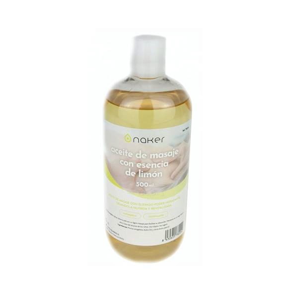 Aceite de masaje esencia de limón 500ml