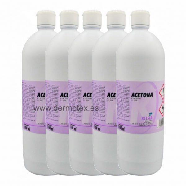 Acetona Pura Kelsia 1000ml 6uds