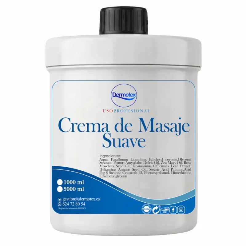 Crema de Masaje Suave 1kg Dermotex