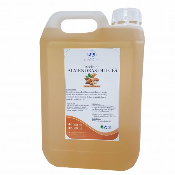 Aceite de masaje Almendras Dulces Primera Presión en Frío 5000ml