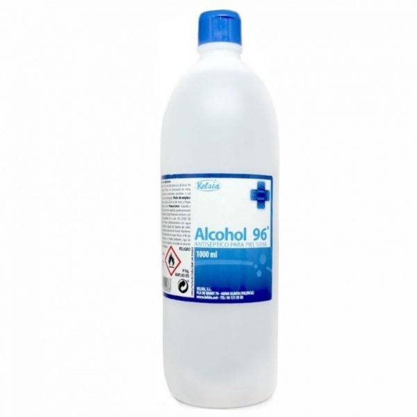 Alcohol 96º kelsia 1000ml