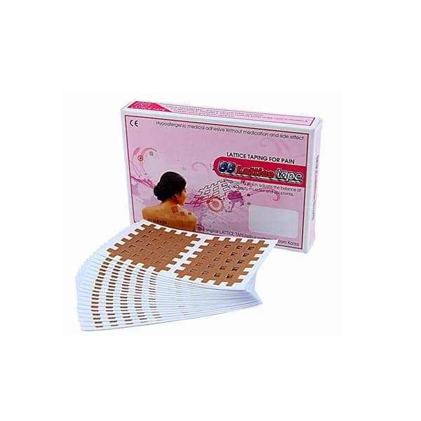 Parches Cross Tape C - 40 unidades 5x6 tiras de 4 mm