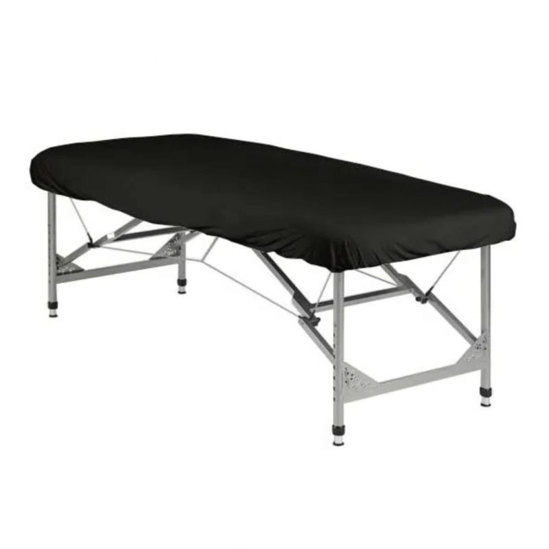 Sabana Cubrecamilla Ajustable 95x220cm 30grs negro