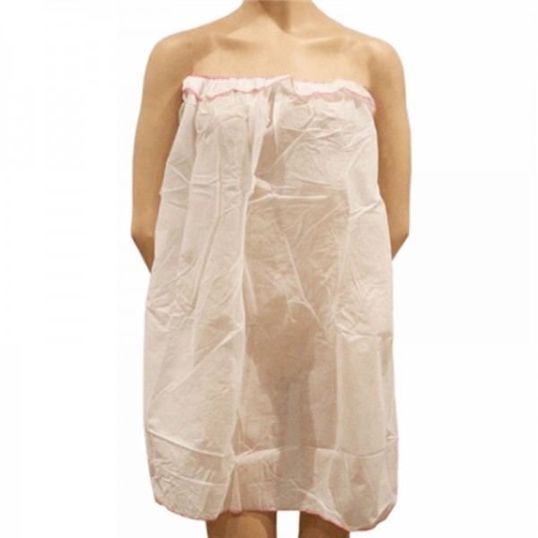 Pareo Polipropileno TNT Blanco 40gr (10uds)