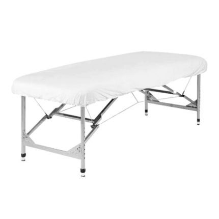 Sabana Cubrecamilla Ajustable plastificada 95x220cm (10uds)