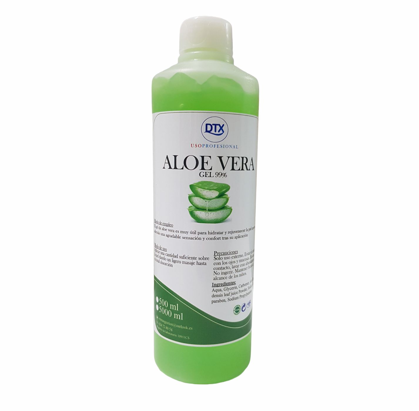 Gel Aloe Vera 99% 500ml