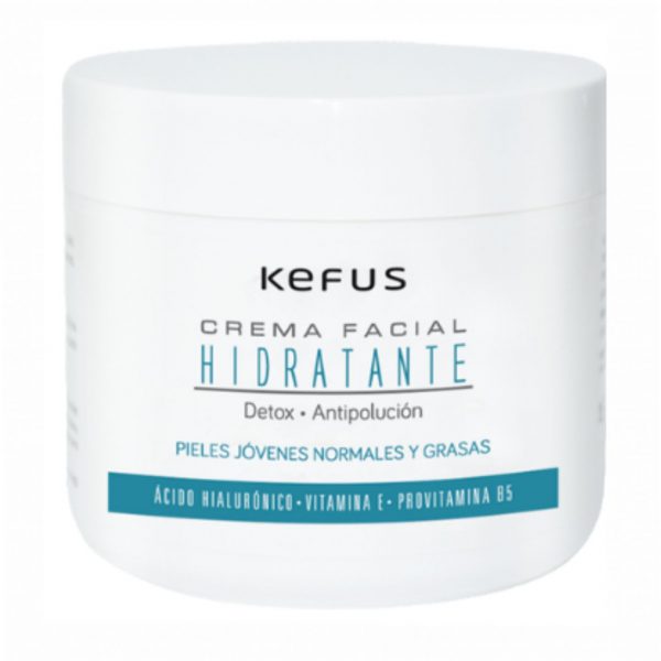 Crema Facial Hidratante Kefus Ácido Hialurónico 500ml