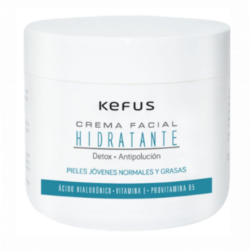 Crema Facial Hidratante Kefus Ácido Hialurónico 500ml