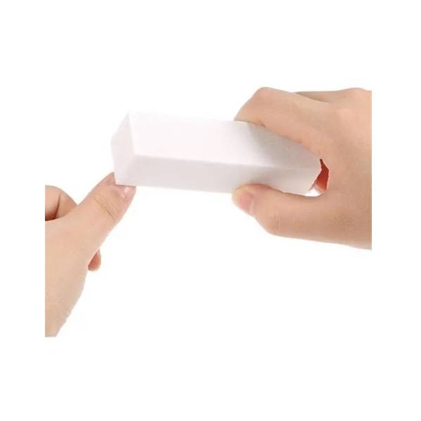 Taco Blanco Pulidor para manicura (1uds)