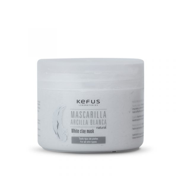Mascarilla de Arcilla Blanca natural Kefus 250 ml