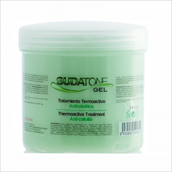 Gel anticelulítico termoactivo SUDATONE 500 ml